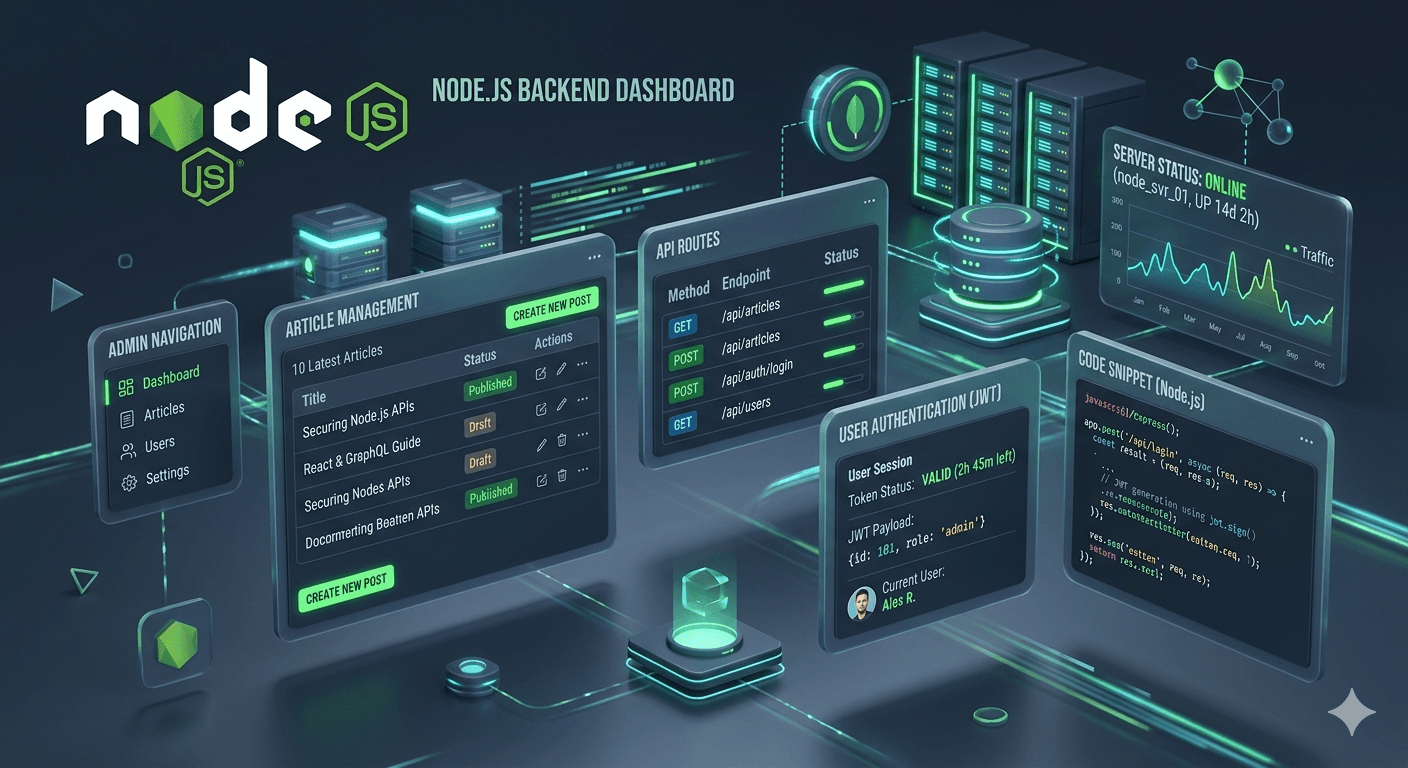E-Blog Backend preview